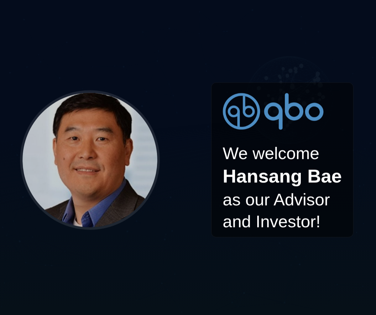 Hansang Bae joins QBO as Advisor and Investor